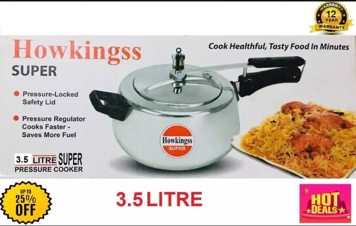 Howkingss Super 3.5 L Pressure Cooker